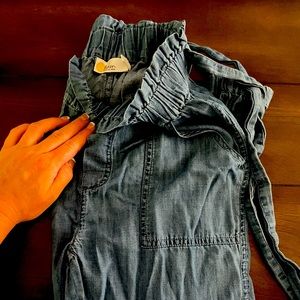 Boden soft jeans with tie